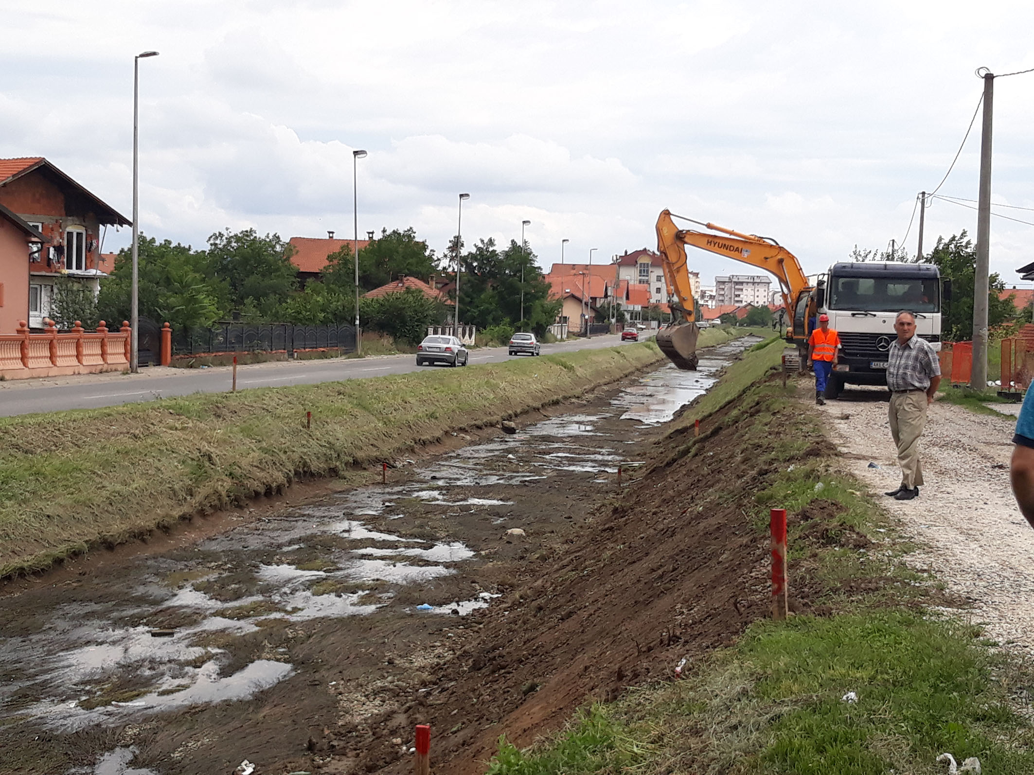 Počeli radovi na uređenju kanala Dašnica u Bijeljini