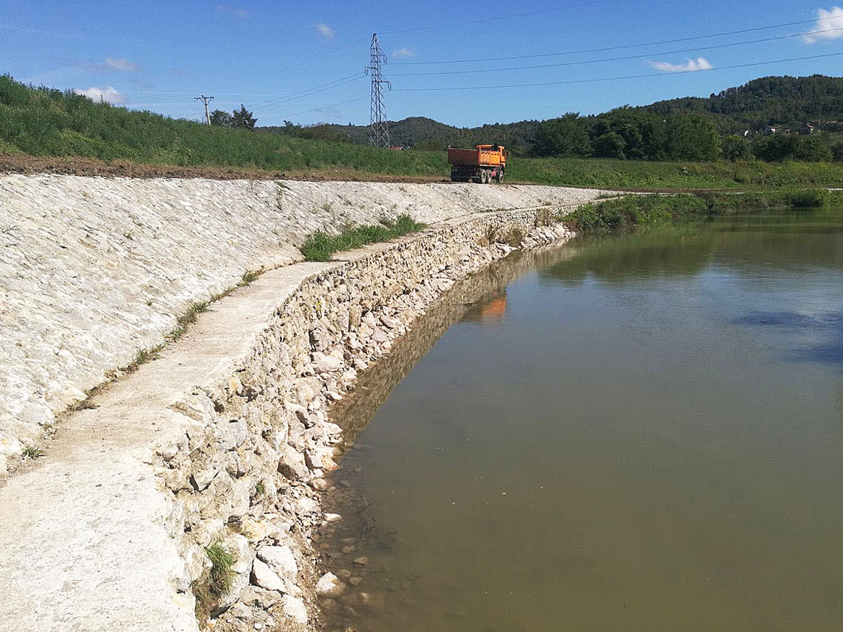 Mjere odbrane od poplava na području Grada Banja Luka, u naselju Česma