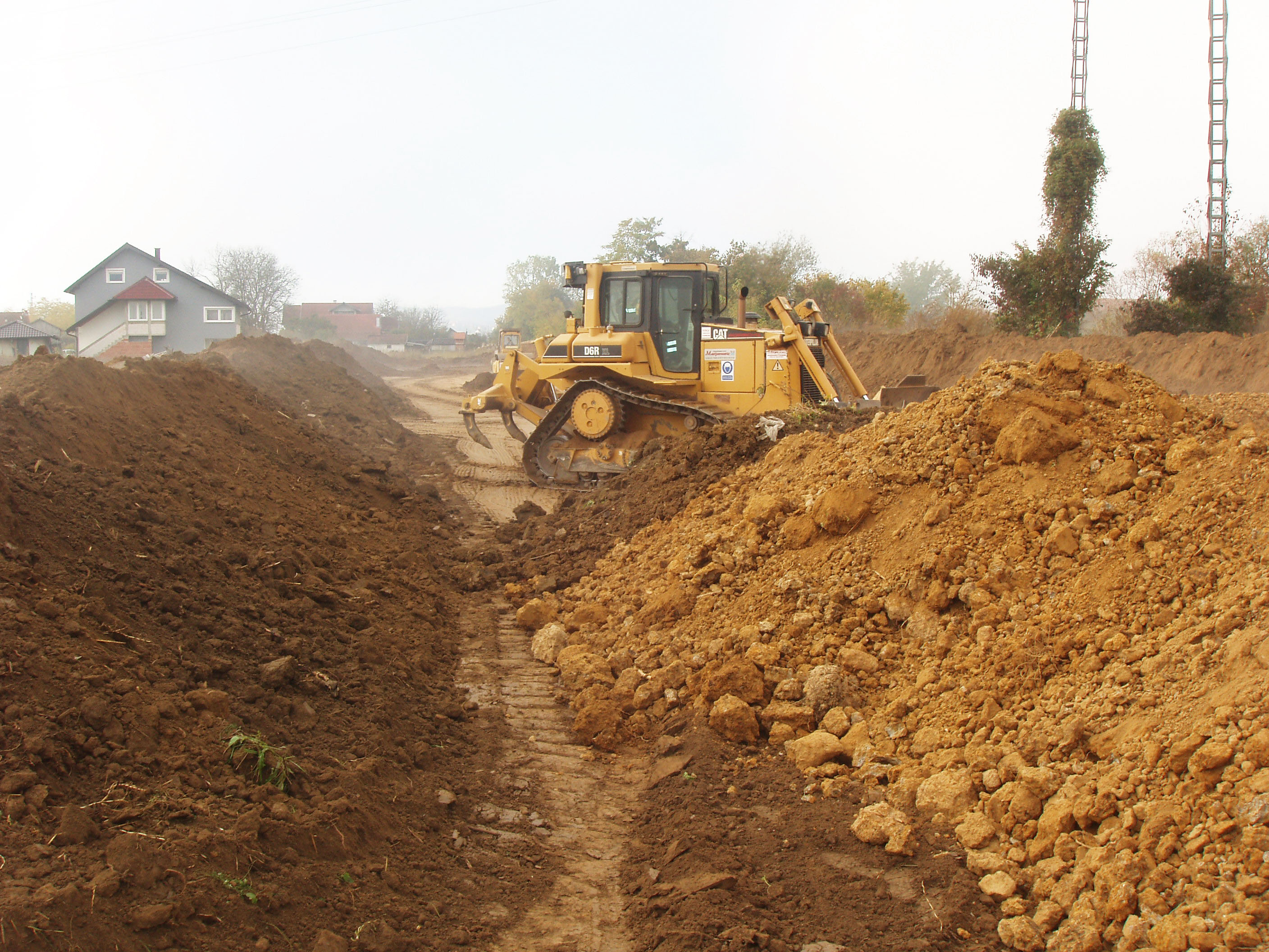 Настављена изградња насипа на ријеци Сани у Приједору