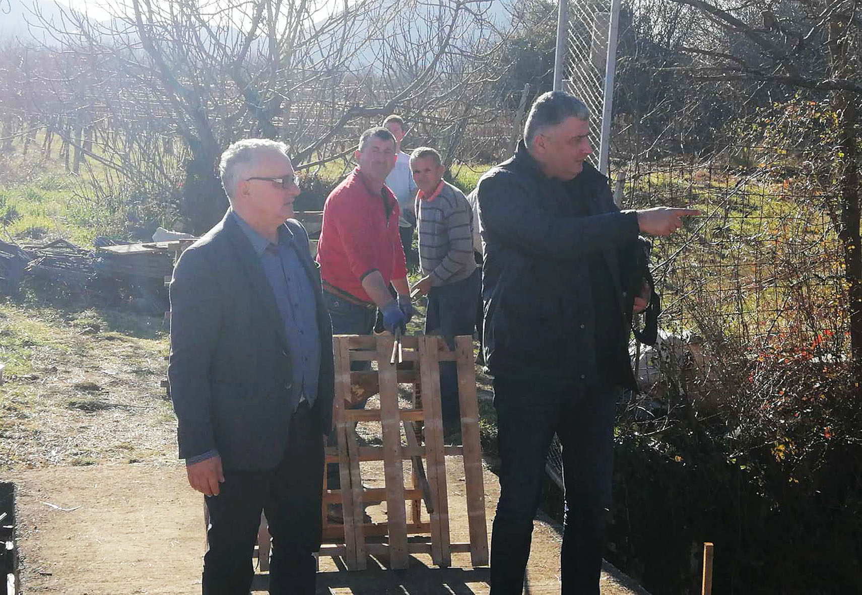 Директор Миловановић са сарадницима обишао радове у Херцеговини