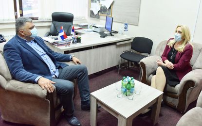 Predsjednica Republike Srpske posjetila JU „Vode Srpske“