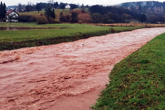 Опрез: Могућност бујичних поплава у сливовима ријека Дрине и Босне