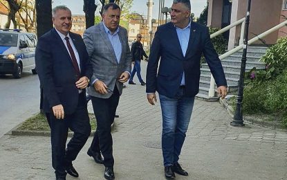 Milorad Dodik i Radovan Višković posjetili Javnu ustanovu „Vode Srpske“