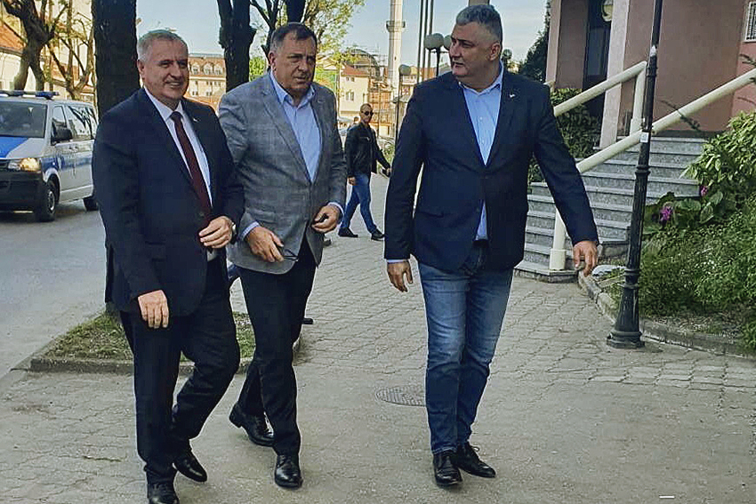 Milorad Dodik i Radovan Višković posjetili Javnu ustanovu „Vode Srpske“