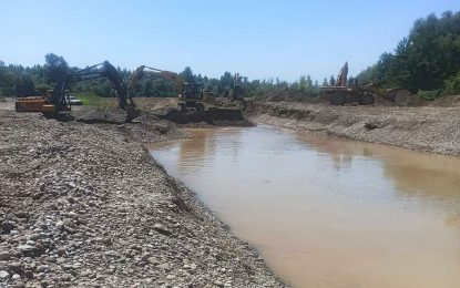 Uskoro završetak radova za povećanje dotoka vode iz rijeke Drine u kanalski sistem u Semberiji