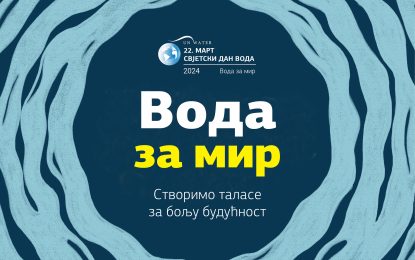 Јавни позив за предузимање активности поводом Свјетског дана вода – 22. март 2024.