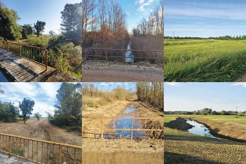 U 2025. godini uređenje kanala i nasipa u dužini od 560 kilometara