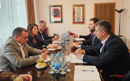 Министарка Кузмић и директор Миловановић у посјети Приједору