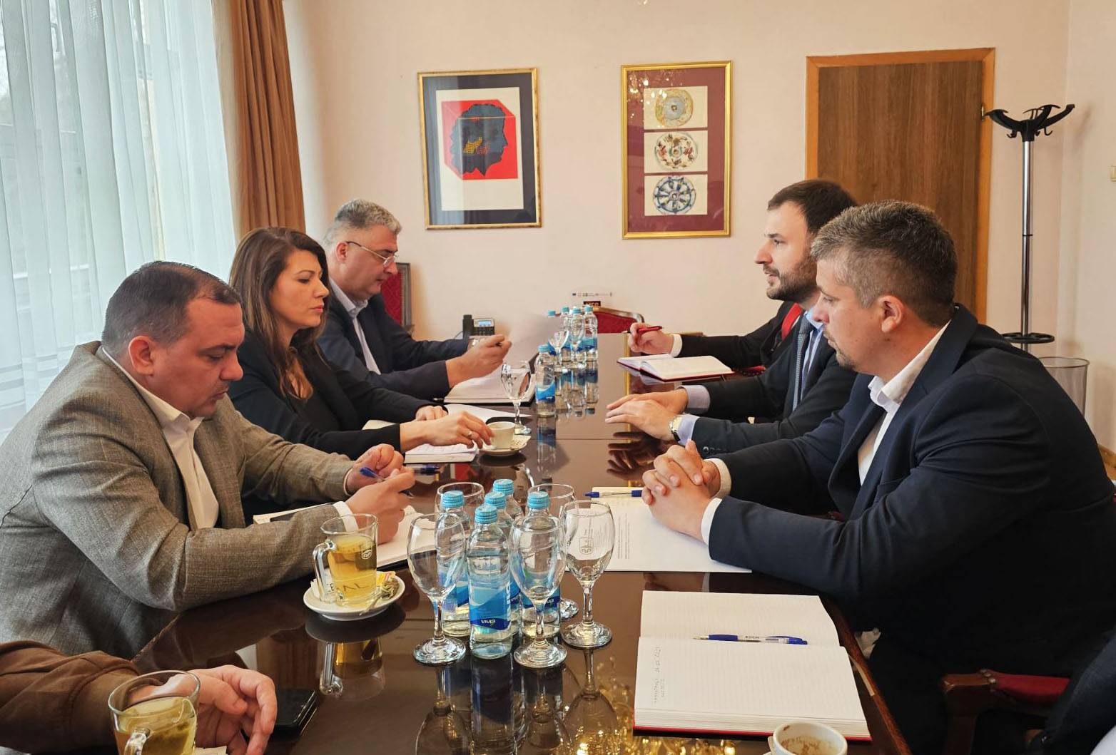 Министарка Кузмић и директор Миловановић у посјети Приједору