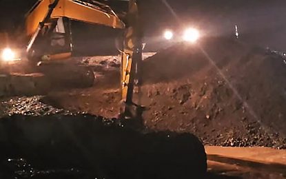 Hitna intervencija na Majevičkom obodnom kanalu u Velikoj Obarskoj