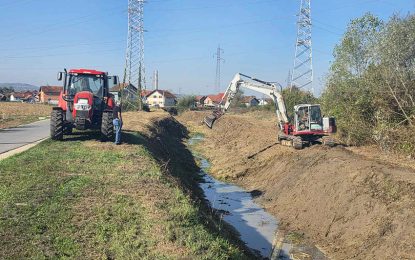 Приједор: Хитни радови уређења корита ријеке Милошевице